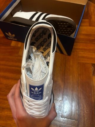 Zapatillas Adidas Samba Blancas y Negras