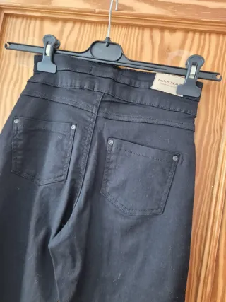 Pantalones NAF NAF negros talla 34 nuevos