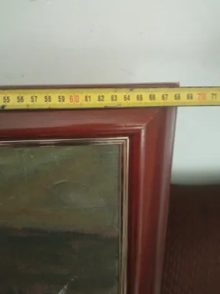 Cuadro barca en puerto de lienzo