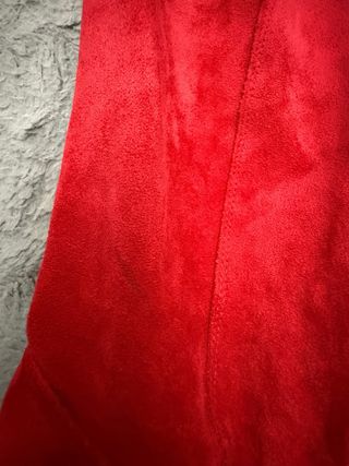 Botas altas tacón rojas