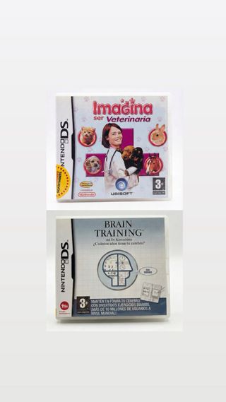 Pack Juegos Nintendo DS- Imagina y Brain Training