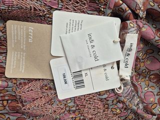 Vestido Indi & Cold Talla XL Nuevo con etiqueta