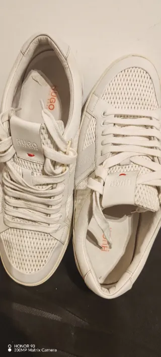 Zapatillas Hugo Boss Hombre Blancas