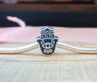 Charm | Mano de Fátima Ojo Turco Azul