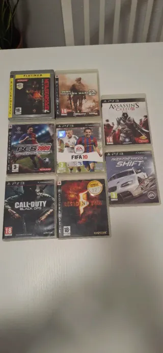 8 Videojuegos PS3