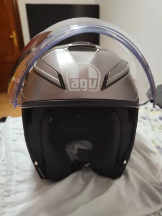 Casco AGV K5 Jet plateado