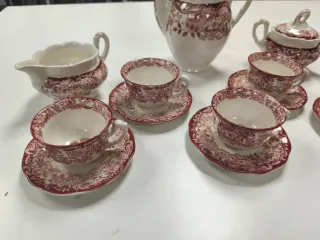 Juego de café La Cartuja de Sevilla