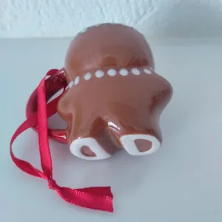 Tazzina omino zenzero decorata