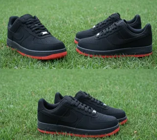 Nike Air Force 1 Low Negro/Rojo