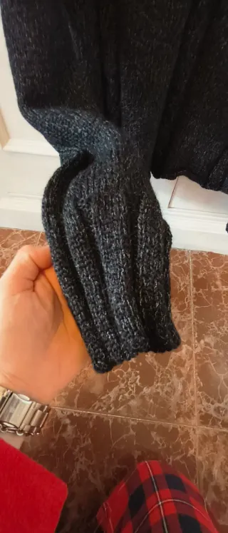 Jersey JOSEPH TRICOT negro pico talla S