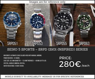 SEIKO ORIGINAL PRE-PEDIDO UNISEX