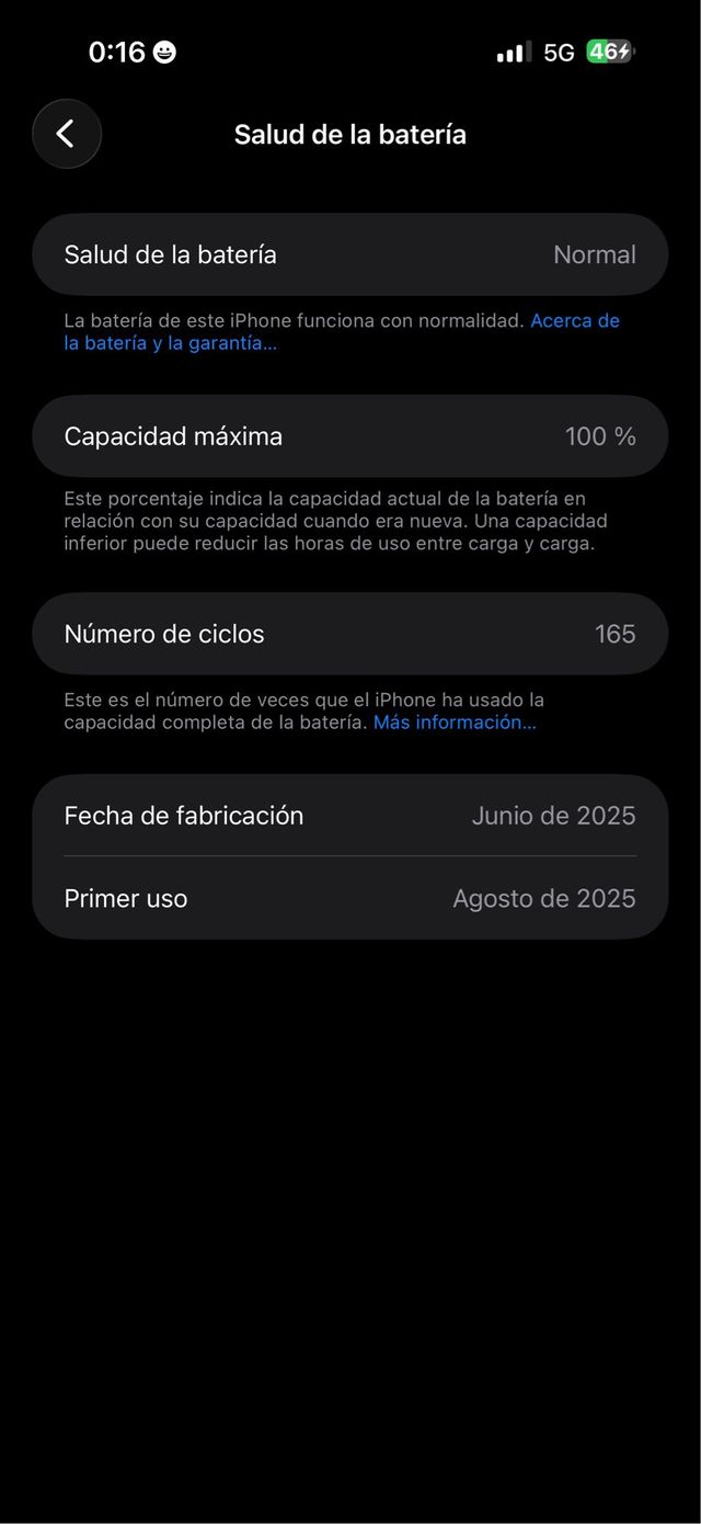 iPhone 16 Pro Max Dorado Como nuevo
