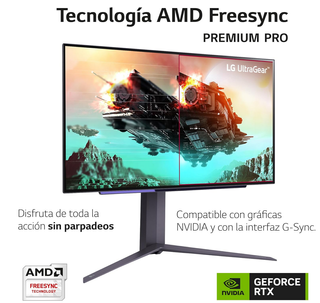 MONITOR LG 27GR95QE B 27 OLED QHD 240Hz