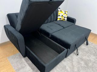 Sofá Cama RIO - Chaise Longue Reversible con Almacenamiento