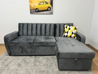 Sofá Cama RIO - Chaise Longue Reversible con Almacenamiento