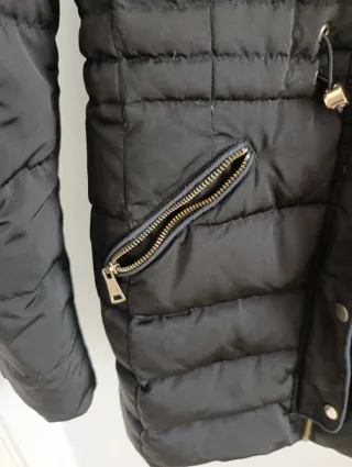 Plumífero acolchado Zara mujer