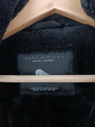 Plumífero acolchado Zara mujer