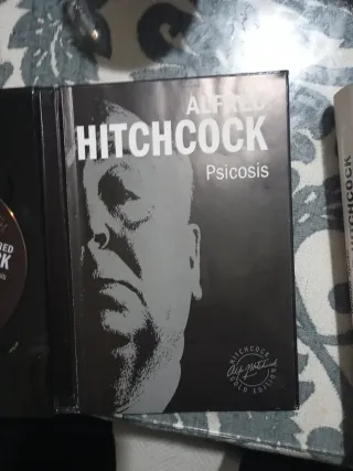 Alfred Hitchcock, libro y CD película Psicosis