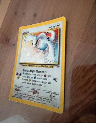 Lugia Holo 90 PV Carta Pokémon