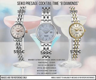 SEIKO ORIGINAL PRE- PEDIDO MUJERES