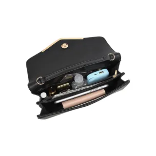 MISS LULU Pochette Elegante Donna in PU con Tracol