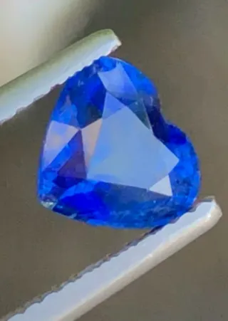 Zaffiro Naturale Ceylon (Sri Lanka) Ct. 1.98 Cuore