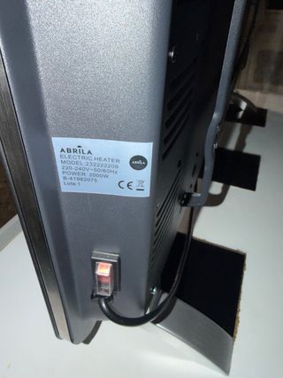 Calefactor Abrila Himalaya 2000W