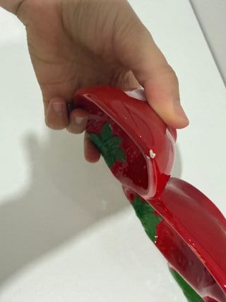 Vajilla Cerámica Fresa