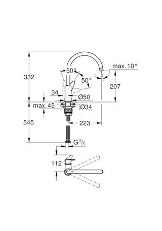 Grifo de cocina Grohe QuickFix