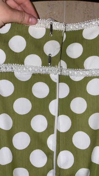 Falda flamenca lunares