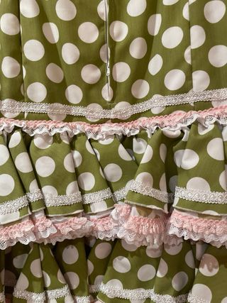 Falda flamenca lunares