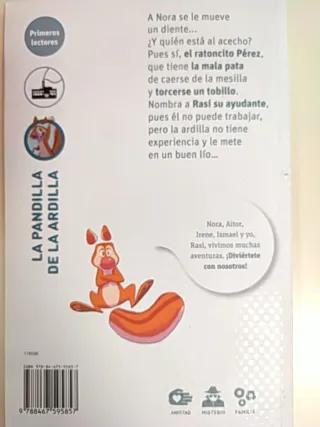 La pandilla ardilla 9. Rasi, ayudante del ratón P.