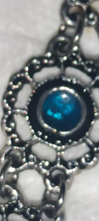 Pulsera Plata 925 con piedras verdes