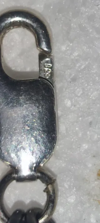 Pulsera Plata 925 con piedras verdes