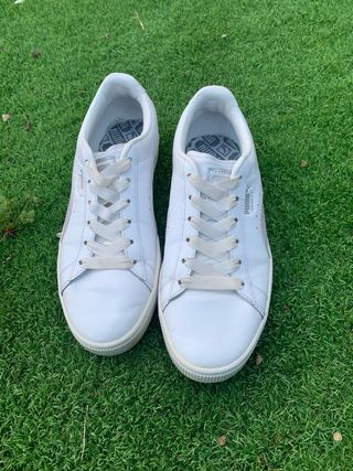 Zapatillas Puma Basket Blancas