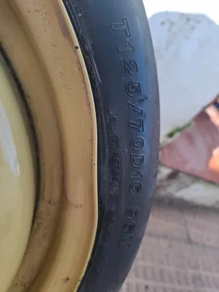 Rueda de repuesto 80 km/h 16"