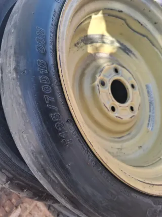 Rueda de repuesto 80 km/h 16"