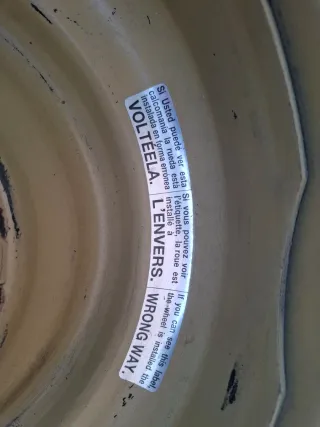 Rueda de repuesto 80 km/h 16"