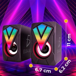 Altavoces Gaming con Luz LED RGB. Nuevos