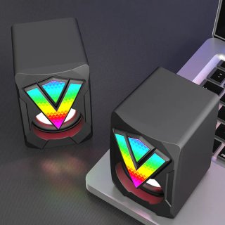 Altavoces Gaming con Luz LED RGB. Nuevos