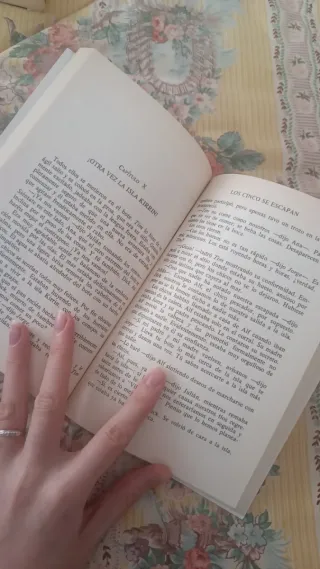 Lote 2 libros de los cinco