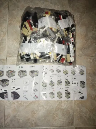 Set Gato Bicolor Bloques Construcción