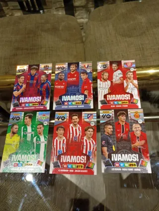 Adrenalyn XL La liga 2026. Lote de 152 cartas.