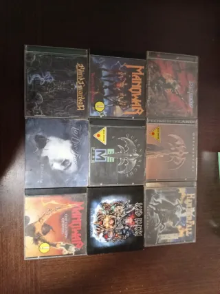 Lote 9 CD Heavy Metal