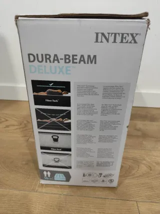 Colchón Hinchable Intex Dura-Beam Deluxe Doble