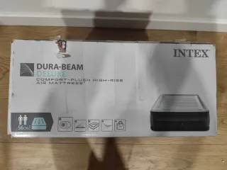 Colchón Hinchable Intex Dura-Beam Deluxe Doble