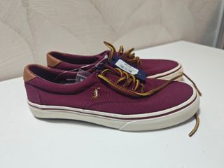 Zapatillas Polo Ralph Lauren Lona Burdeos