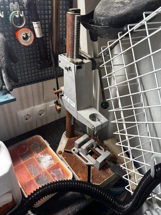 Soporte Taladro Columna Wolfcraft Vertical