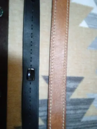 4 cinturones de piel Miguel Bellido