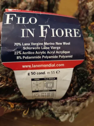 300 gr di misto lana merino fantasia